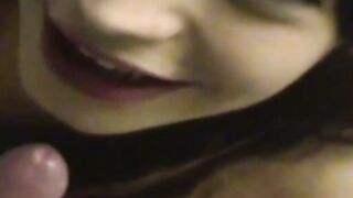 Isabella Kay English gal tricked into sucking on hard chode