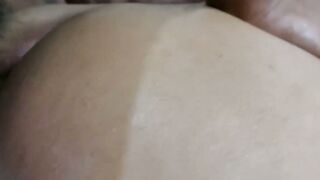 Oriental Asians bareback and cum after rimming and blowing