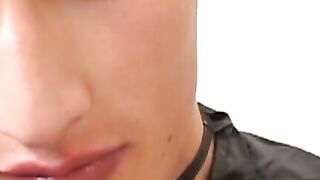 Twinkie sprays cum as he is analled by his boyfriend