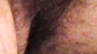 Jerking off homemade style with a hairy guy with big hands