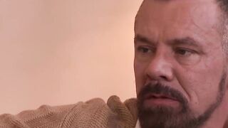 Old and teen gay lovers intimate anal fucking sex