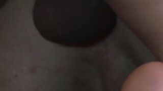 My cute gay assistant polishing my pole and licking my balls