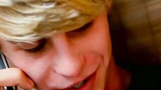 Young men Tory Andrews and Dustin Hawthorne having hot anal