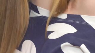 18yo brunette teen Alina Cox plays with pussy in a solo