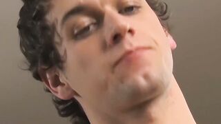 Big cock blown by horny teen JT Wreck before bareback fuck