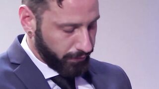 Sexy Robbie Rojo ass fucked hardcore by classy suit stallion
