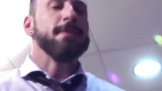 Sexy Robbie Rojo ass fucked hardcore by classy suit stallion