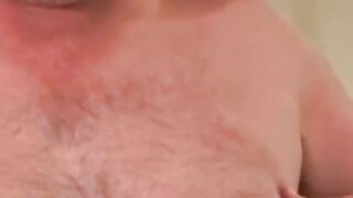 Horny chubby senor moans during passionate and hot anal play