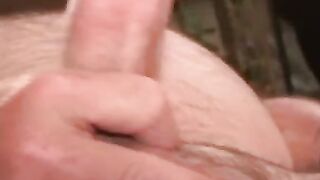Horny chubby senor moans during passionate and hot anal play