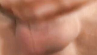 Amateur twink takes it in the ass raw and jizzes hard