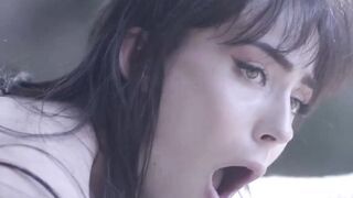 Charles Dera's bald dad pick-up ends with an ass creampie finale