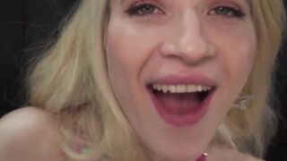Adorable women Nelly Kent and Vanessa HIllz cheer me up through throat fucking and pu