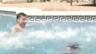 Hot hunk Jay Roberts fucked bareback by his sexy suit man