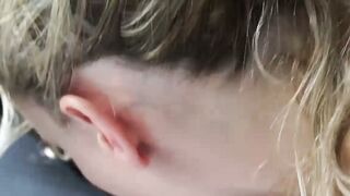 Beautiful prostitute fucked and filmed in close up POV