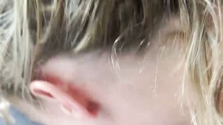 Beautiful prostitute fucked and filmed in close up POV