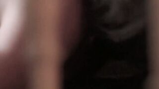 Raunchy minx swallows dick before erotic lovemaking
