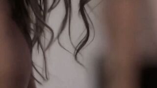 Raunchy minx swallows dick before erotic lovemaking