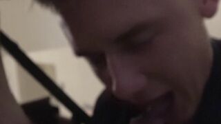 Naughty jocks indulge in cock sucking and anal play