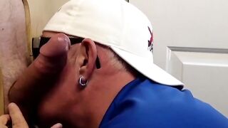 He was waiting all day to lick those nuts and suck that dick