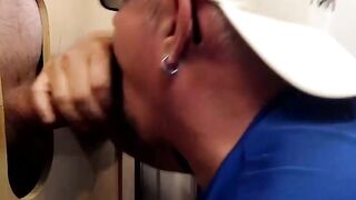 He was waiting all day to lick those nuts and suck that dick