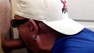 He was waiting all day to lick those nuts and suck that dick
