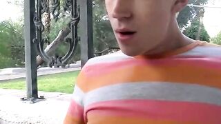 Ryan Connors and Patrick Kennedy smoking with anal time