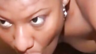 Cum-Thirsty Colombian Amateur Marcela Gives a Sloppy Blowjob