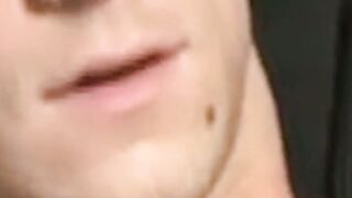 Sexy dude Jonny Ross watches porn and jerks to release his hot cum