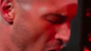 Slim sub Max Depth pounded and fisted by muscle Derek Kage