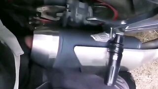 I had sex with the drum sapment the flow of hot air made me ejaculate