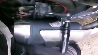 I had sex with the drum sapment the flow of hot air made me ejaculate