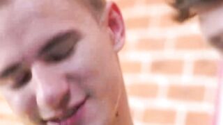 Sexy teen Marcus Paradise fucked bareback by hung buddy