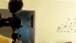 Hot shower ends with British gal Gina Parker sucking dick