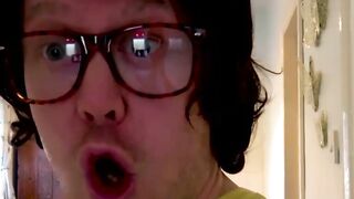 Hot shower ends with British gal Gina Parker sucking dick