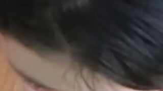Cock sucking English slut Kaciee Marie cannot stop blowing