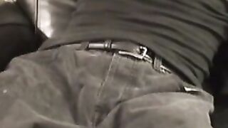 Hot athletic senior moans during a passionate anal play