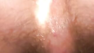 Hot athletic senior moans during a passionate anal play