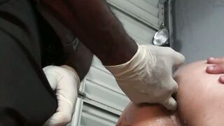 Black gay guard Aaron Trainer barebacks inmate Riley Mitchel