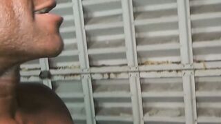 Black gay guard Aaron Trainer barebacks inmate Riley Mitchel