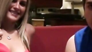 Lusty slut Kaycee enjoys banging with big dicked Cameron
