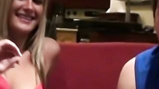 Lusty slut Kaycee enjoys banging with big dicked Cameron