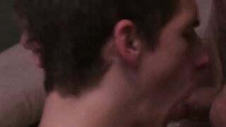 Sexy muscular Andrew and Kory hammering each others ass