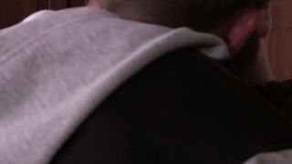 Young gay passionately ass fucked by bald macho daddy