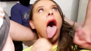 BERLIN BLAST Susis Creampie Conquest  10 Huge Cocks Devour Her German Frenzy!