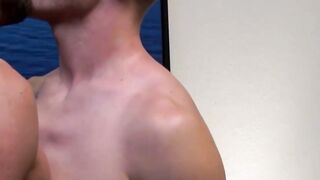 UNLEASH THE BEAST Bronzed Hunk Rides Stud Like a Punisher in Sizzling, Backroom Banger!
