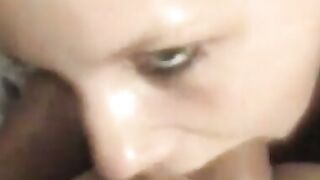 Horny Blonde Sucking Cock And Having Sex In The Morning