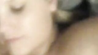 Horny Blonde Sucking Cock And Having Sex In The Morning
