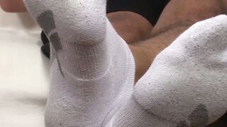 GET READY FOR THE MOST EPIC SOCK SHOWDOWN OF YOUR LIFE! RJs Kinky Solo Will Leave You BREATHLESS!
