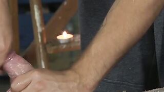 BLAZING TEMPTATION Hunk Seared by Passionate Torch  Fierce Fingers!