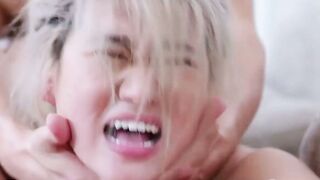 Curvy asian Sofia Su loves riding the hard big dick of young Johnny Love